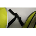 Safety Vest with Reflective Crystal Tape